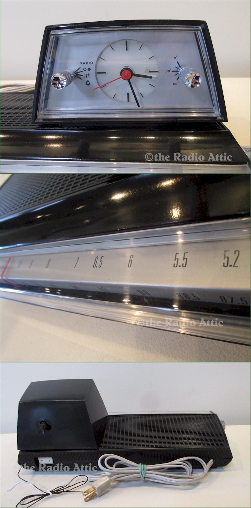 Philips 22-RS-274 AM/FM Clock Radio (1960s)