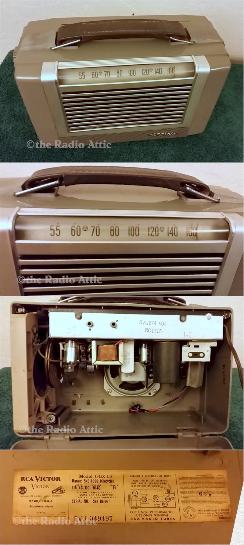 RCA 6-BX-63 Portable (1956)