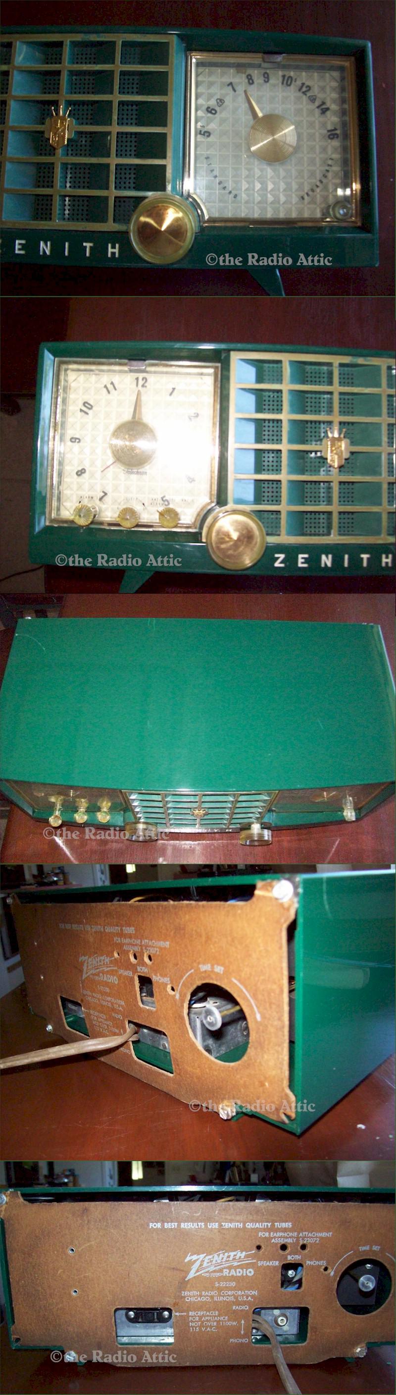 Zenith S22230 Clock Radio