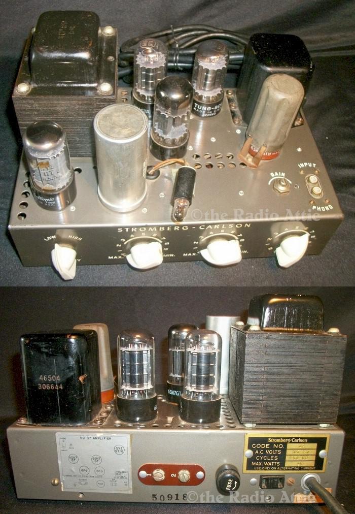 Stromberg-Carlson AR-37 Amplifier (1946-47)
