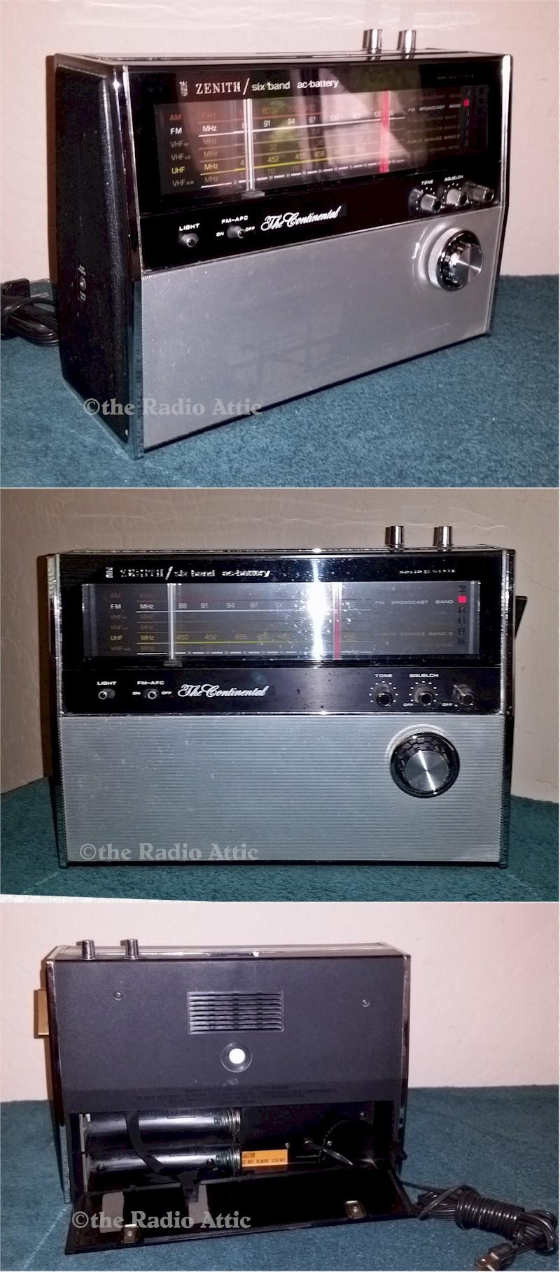 Zenith RE94Y "The Continental" Portable