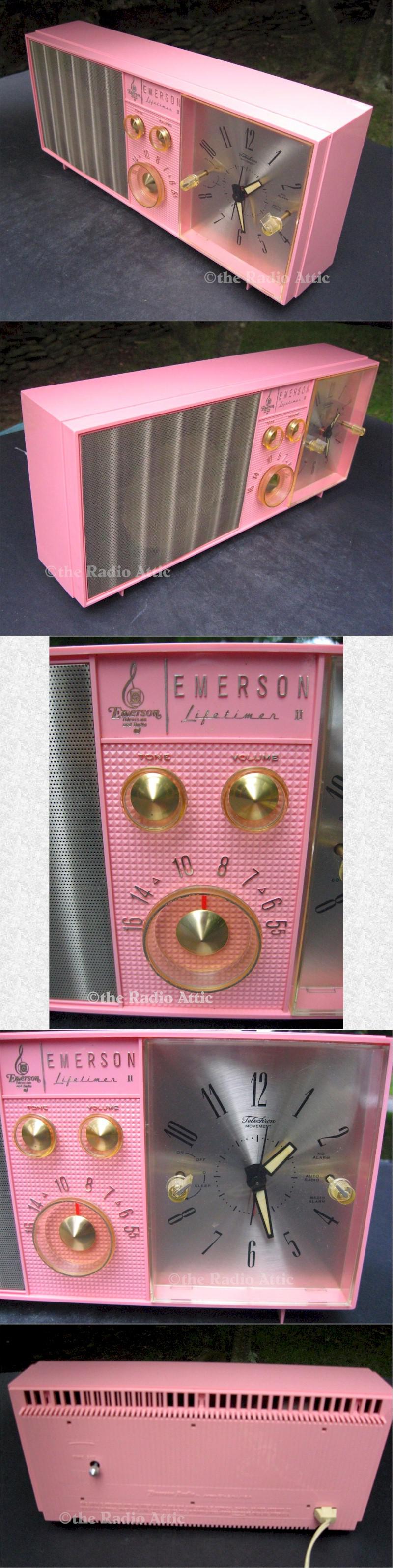 Emerson 31L04 "Lifetimer" Clock Radio (1962)