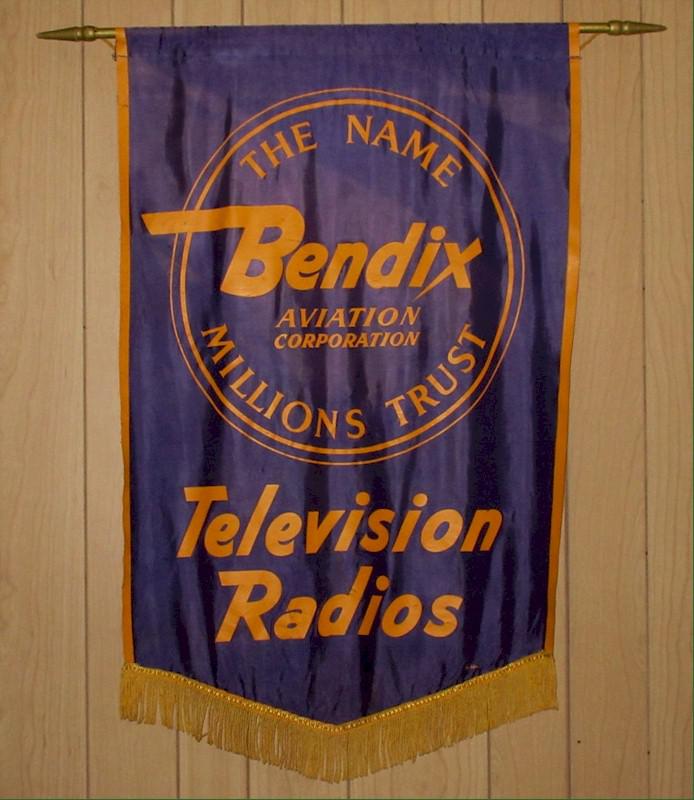 Bendix Advertising Banner (1950s)