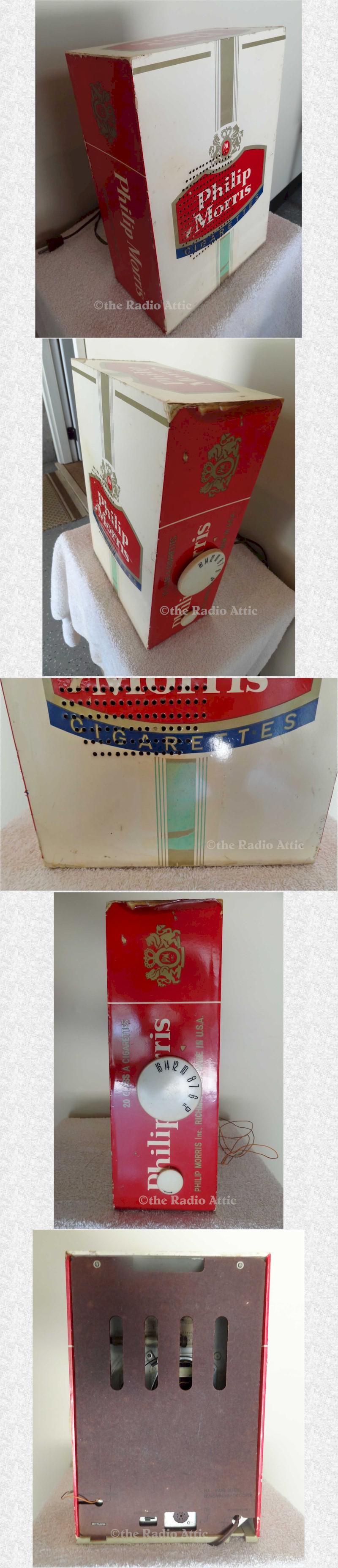 Philip Morris CD-V2 Cigarette Radio (Late 1950s?)