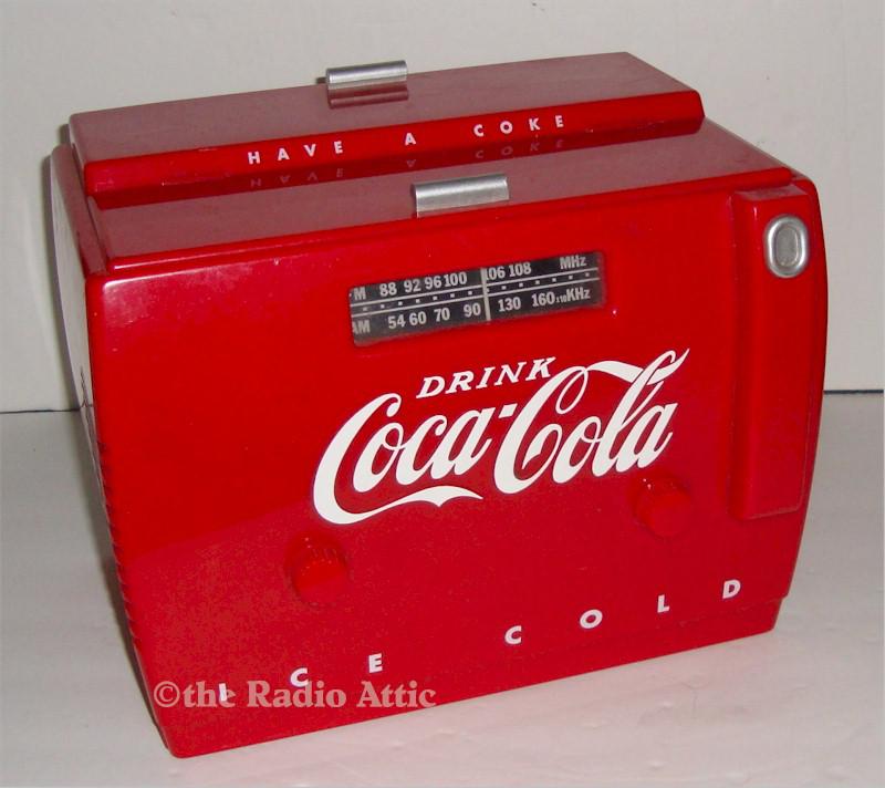 Coca-Cola Cooler Radio AM/FM/Cassette