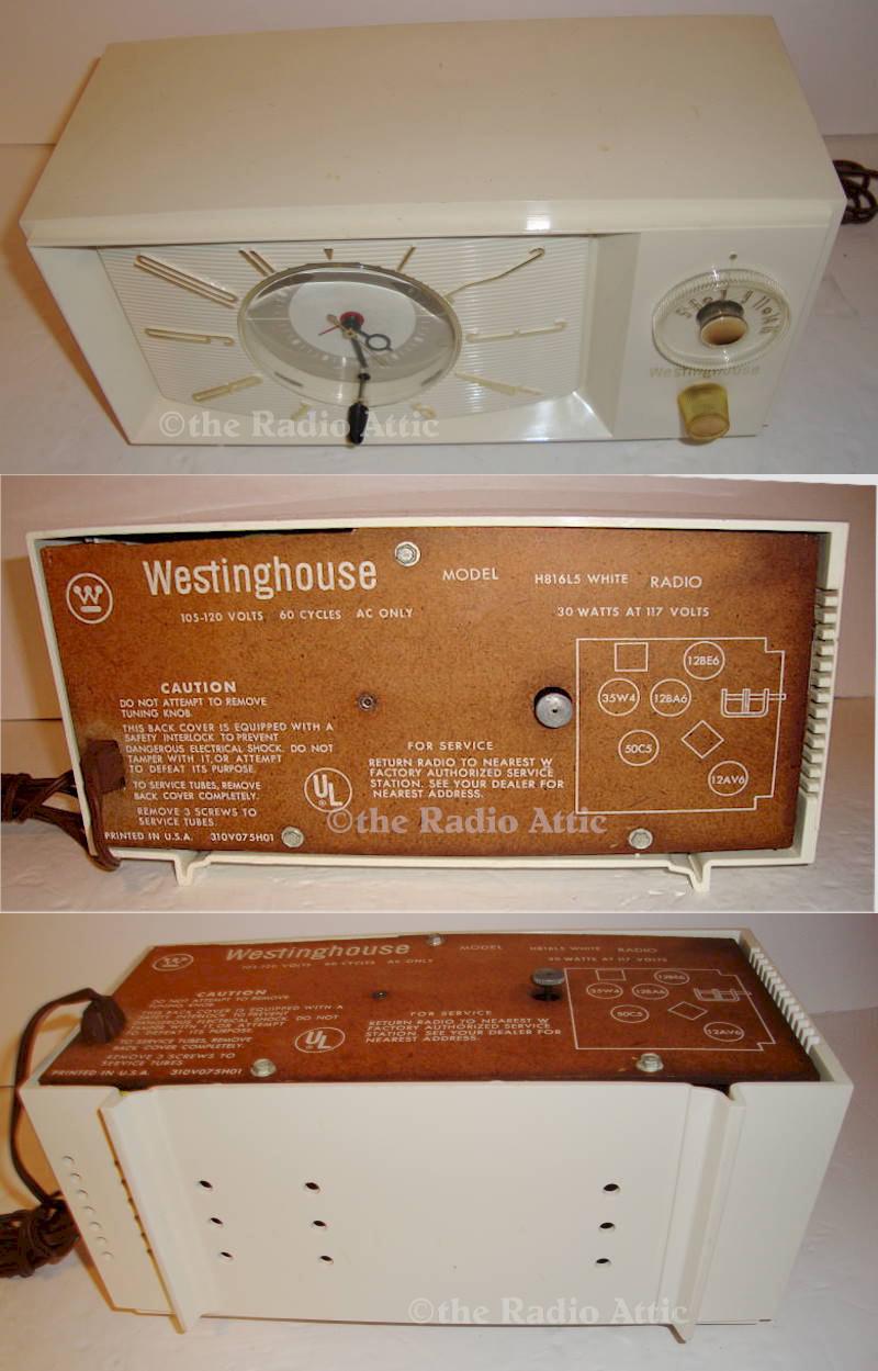 Westinghouse H816L5 Clock Radio