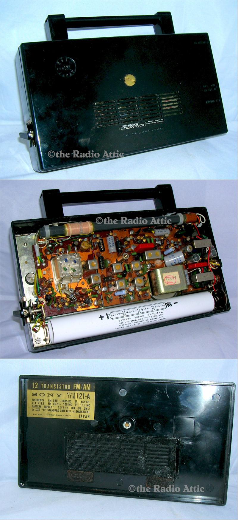Sony TFM-121 AM/FM Portable