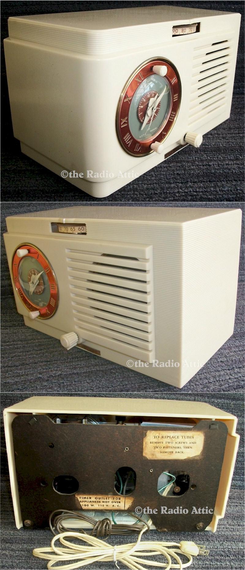 General Electric 62 Clock Radio (1947-48)