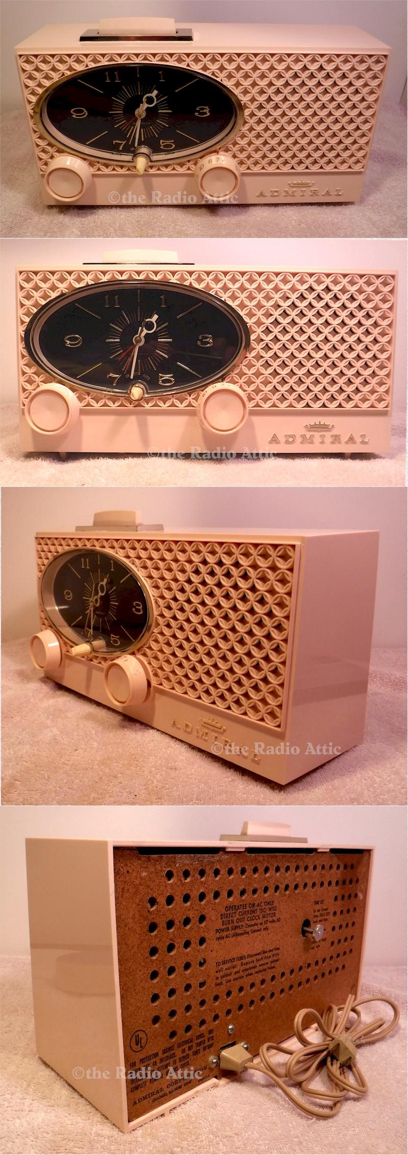 Admiral Y3554 Clock Radio (1964)