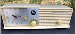 Motorola 5C27W Clock Radio (1957)