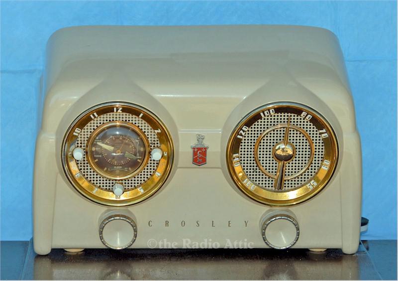 Crosley D-25 Clock Radio (1952)