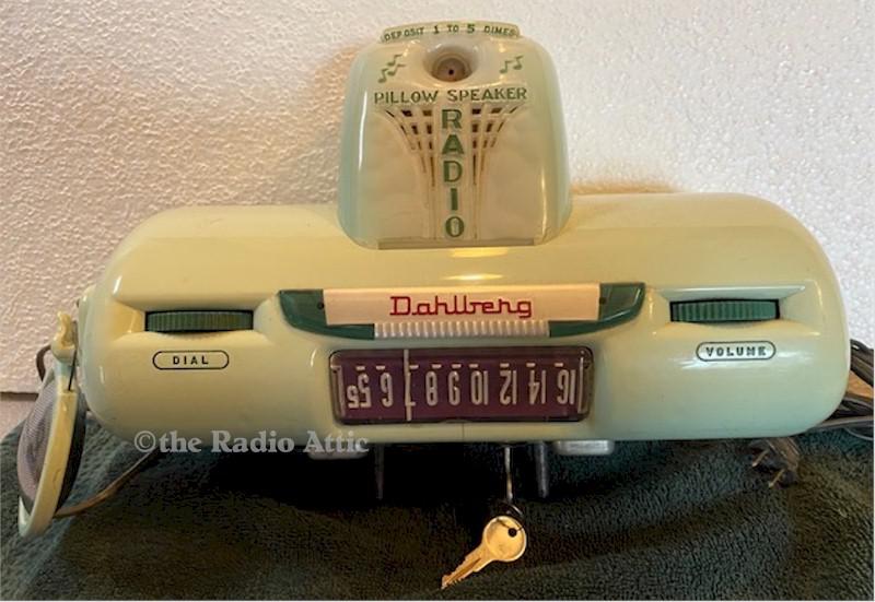 Dahlberg Coin-Op Pillow Radio (1950)