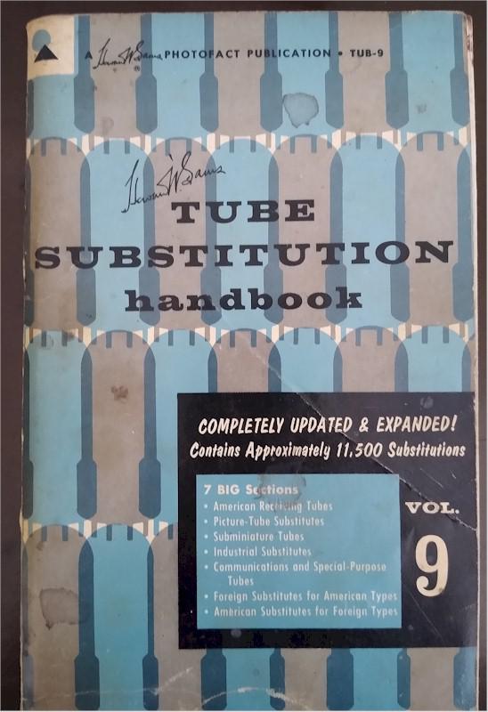 Sam's Tube Sustitution Handbook, 9th Ed. (1966)