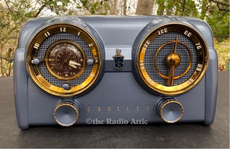 Crosley D-25-BE Clock Radio (1953)