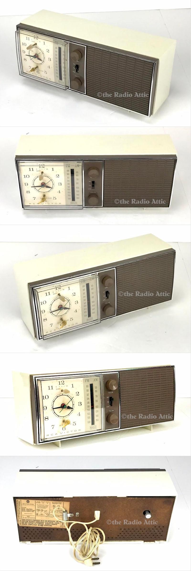 RCA RGS19T Clock Radio (1965)