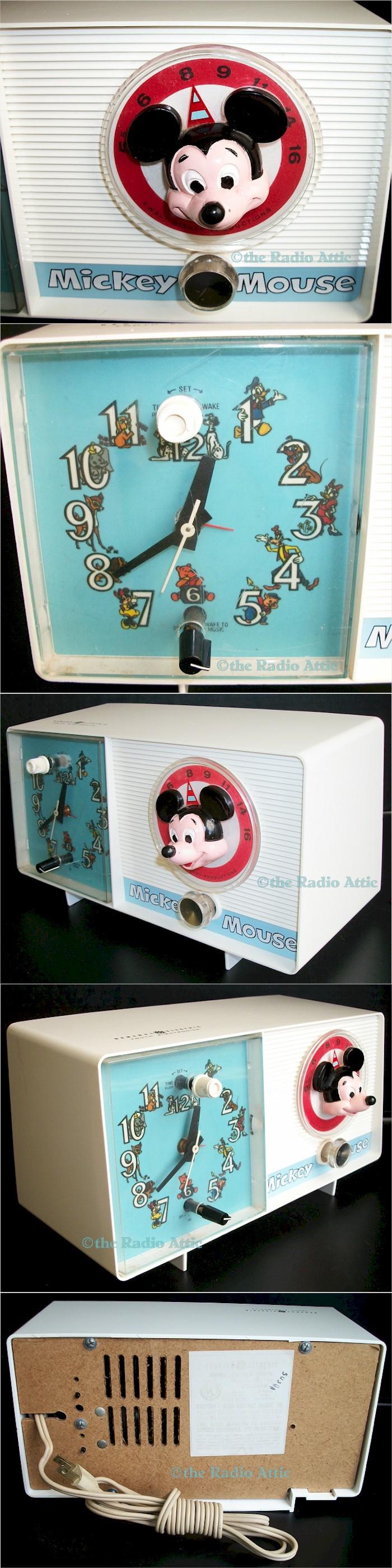 General Electric C2418A "Mickey Mouse" Clock Radio (1960)