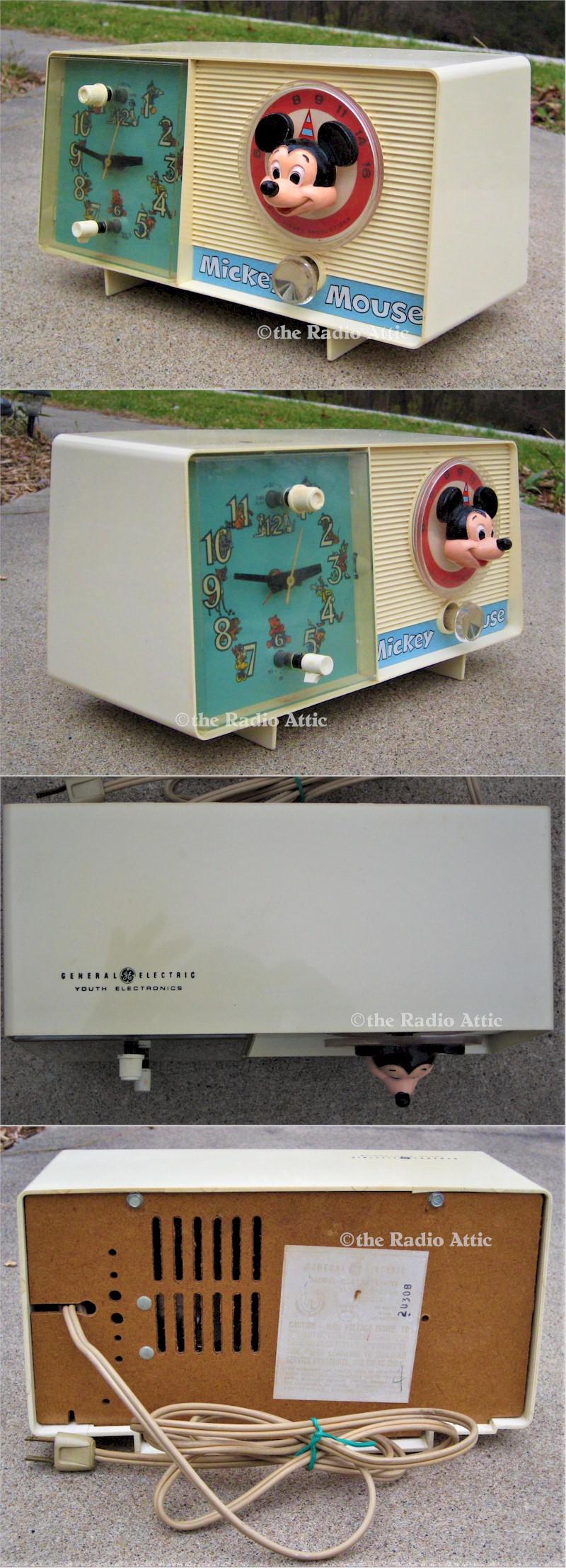 General Electric  C2418A "Mickey Mouse" Clock Radio (1960)