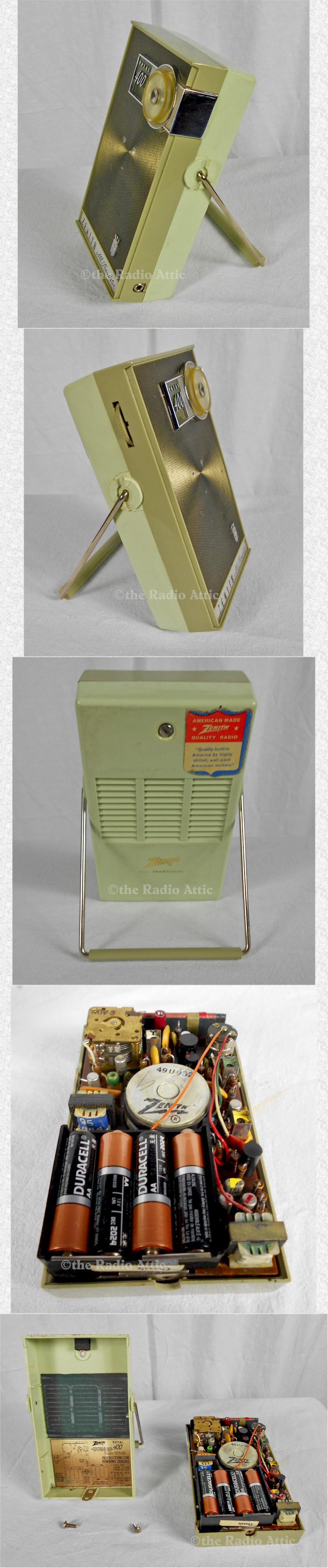Zenith Royal 400 Pocket Radio (1961)