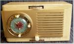 General Electric 508 Clock Radio (1950)