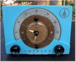 Emerson 724-Series D Clock Radio (1953)