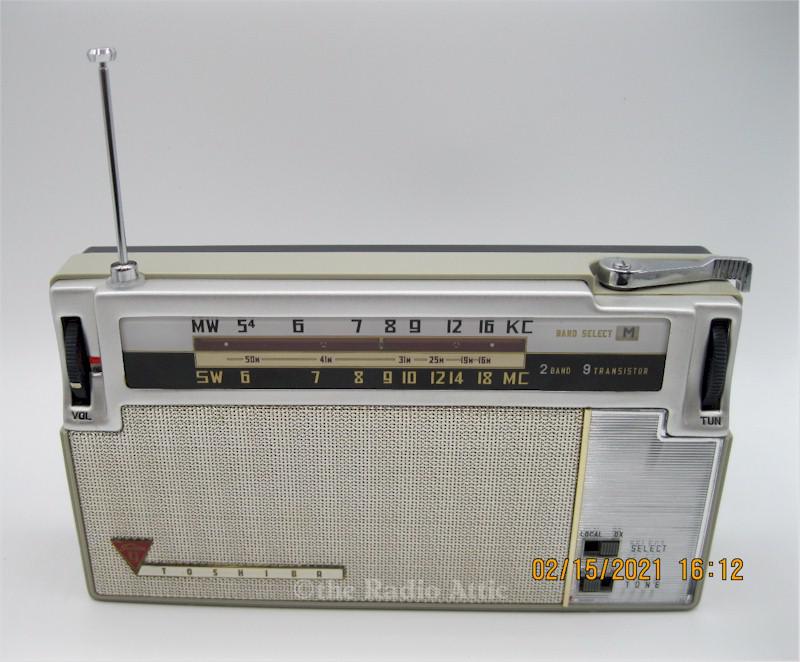 Toshiba 9TL-365S Transistor Radio Electrolytic Recap Kit Parts & Documents 