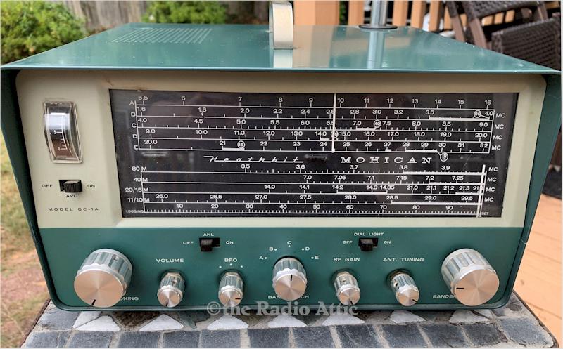 Heathkit W-GC-1A "Mohican" AM/Shortwave(1960)