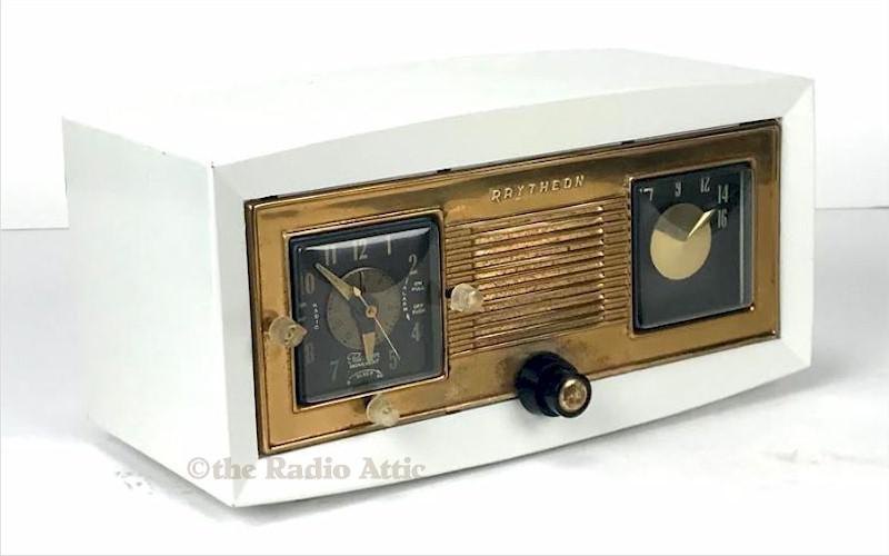 Raytheon C-51W Clock Radio (1955)
