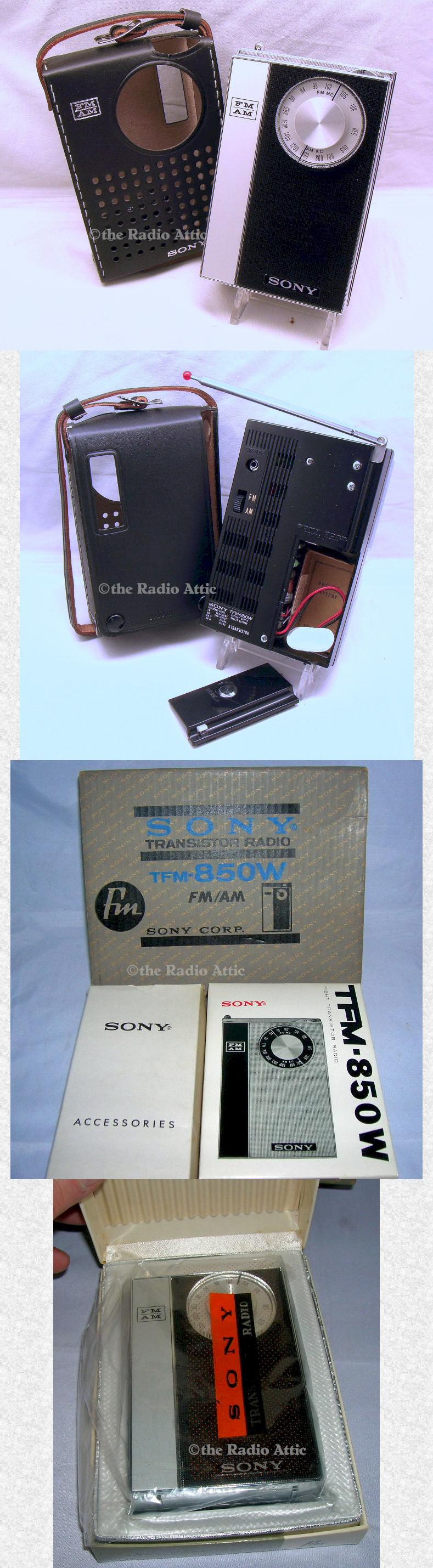 Sony TFM-850 AM/FM (1965)