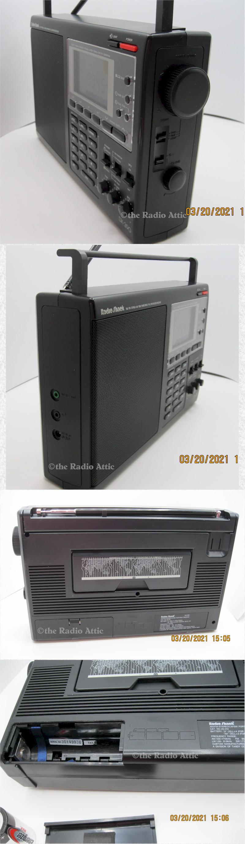 Radio Shack DX-390 Portable Shortwave Receiver (1992/93)