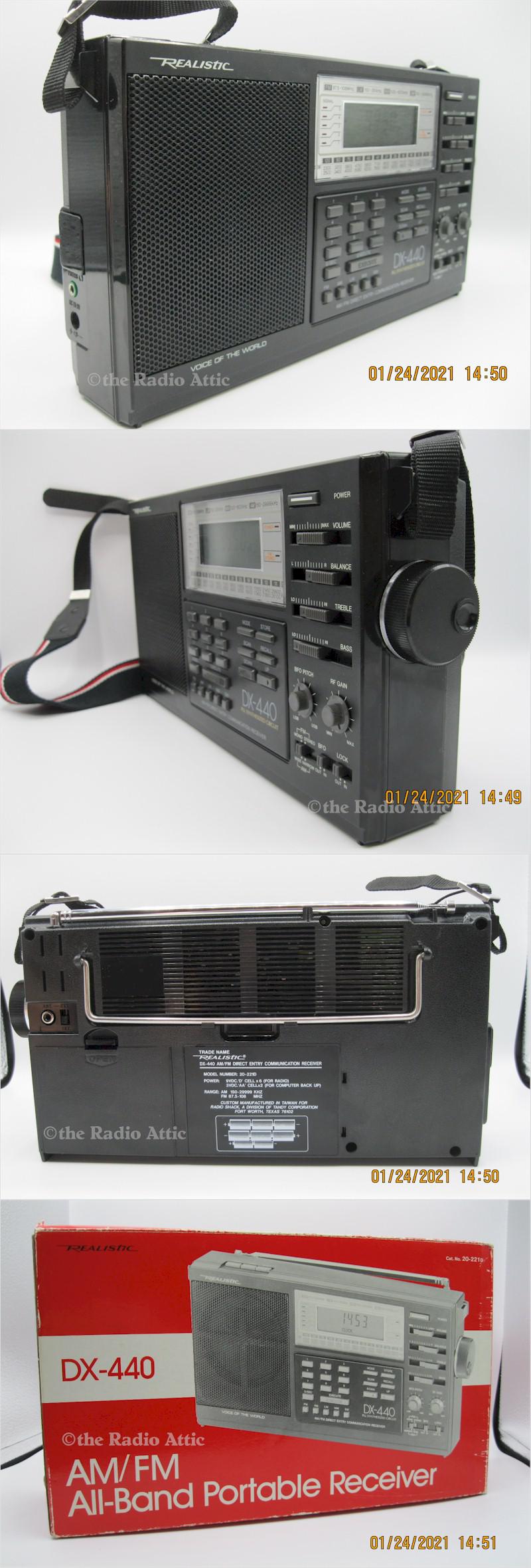 Realistic DX-440 AM/FM/SW (1988-89)