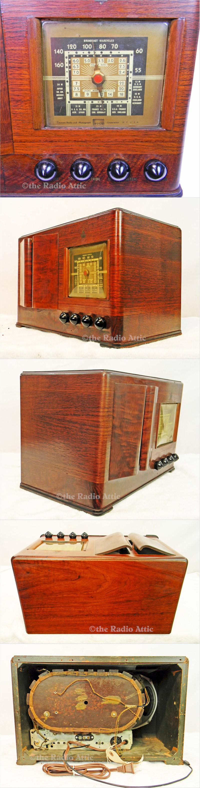 Emerson DX-356 w/Ingraham Cabinet (1941)