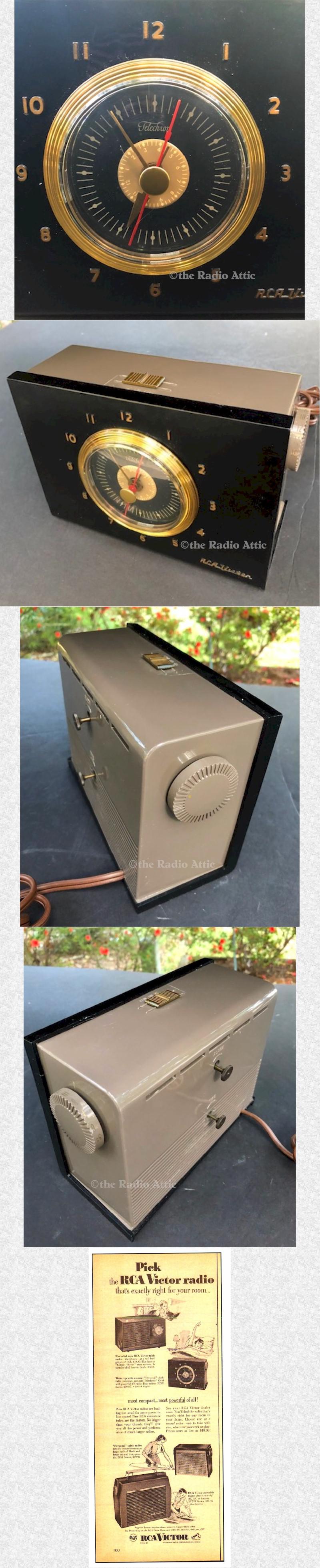 RCA 2-C-511 Clock Radio (1952)
