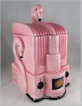 Vandor&#39;s PinkAttitude Flamingo Radio Cookie Jar (1998)